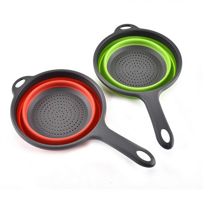 Collapsible Silicone Vegetable Colander