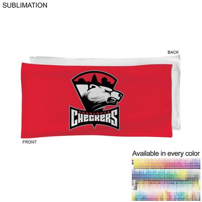 Colored Microfiber Terry Pool, Gym Towel, 20x40, Sublimated in Any PMS color Edge to Edge 1 side