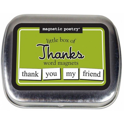 Magnetic Poetry - Little Box of Word Magnets - Thanks