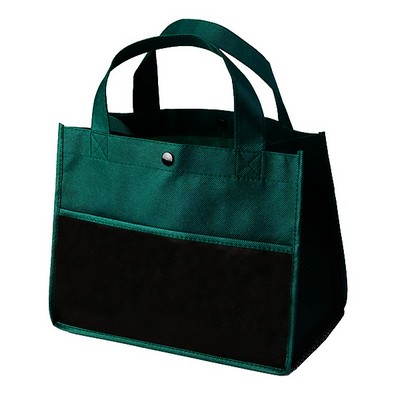 Mini Snap Non-Woven Lunch Tote