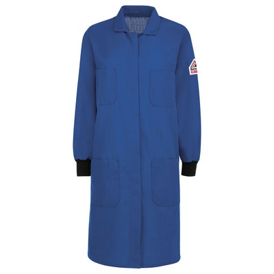 Bulwark® Women's Flame Resistant Lab Coat w/Knit Cuffs