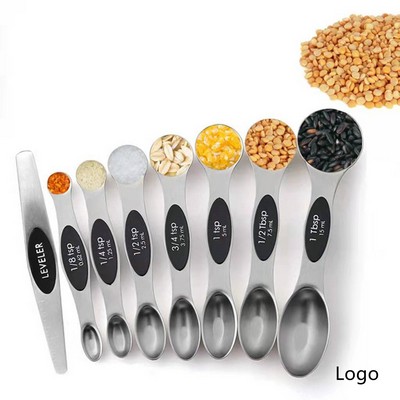 7pcs Dual Sided Magnetic Measuring Spoons Sets