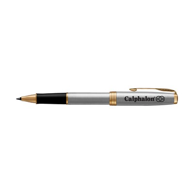 Parker Sonnet Rollerball - Stainless Steel - Gold Trim