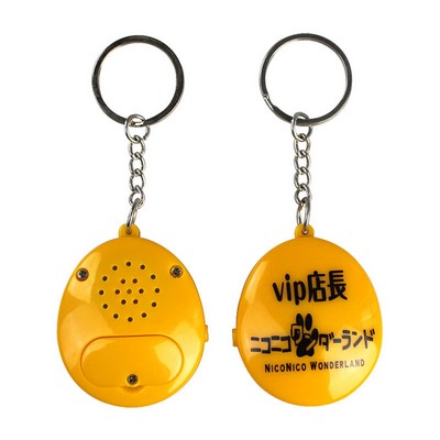 Water Drop Keychain w/A Voice Player