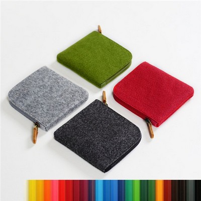 Mini Felt Coin Pouch