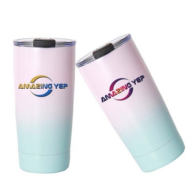 Gradient Stainless Steel Tumbler W/Lid 24oz.