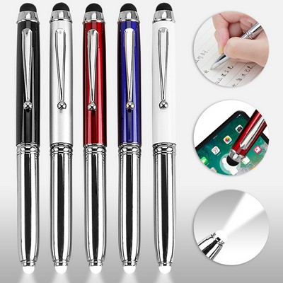 LED Ballpoint Stylus Pen