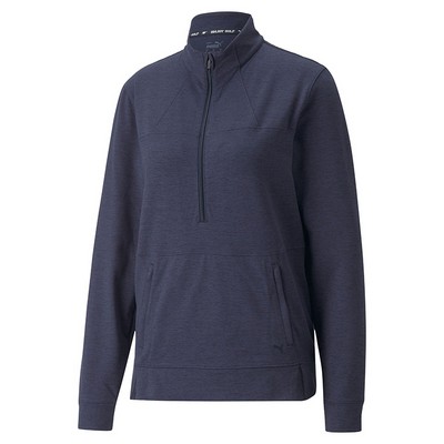 Puma Ladies Cloudspun Rockaway 1/4 Zip