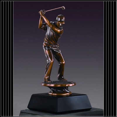 Male Golfer Trophy (1.5"x10")