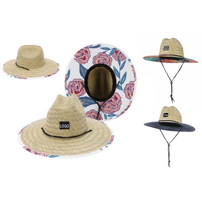 Natural Lifeguard Straw Hats