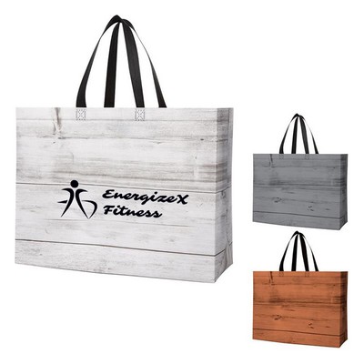 Chalet Laminated Non-Woven Tote Bag