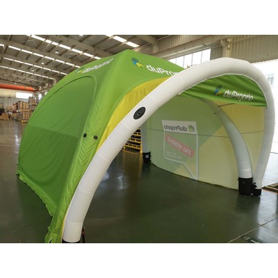 Inflatable tent 17 ft awning 1-sided printing