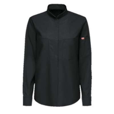 Red Kap® Women's Long Sleeve Pro+ Work Shirt w/OilBlok & MIMIX™ - Black