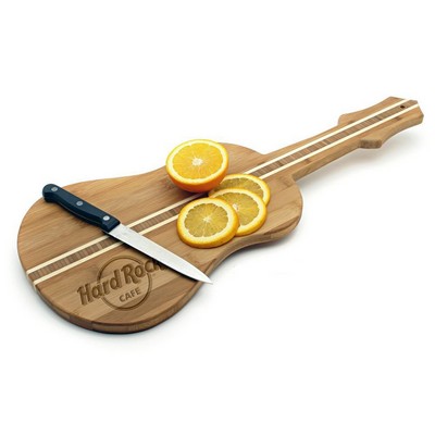 Bamboo Cutting Board - Guitar