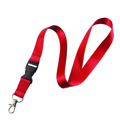 1" Buckle Release Polyester Lanyard