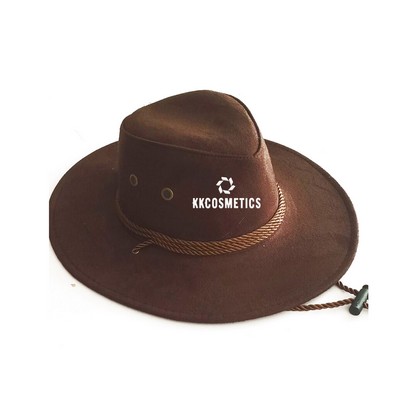 Adult Western Suede Cowboy Hat