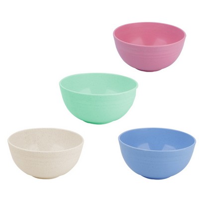 Eco-Friendly Wheat Straw Dinner/Dessert/Salad Bowls