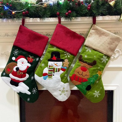 Santa Claus Christmas Socks