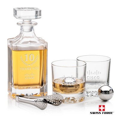 Cassidy Decanter Set & Ice Balls