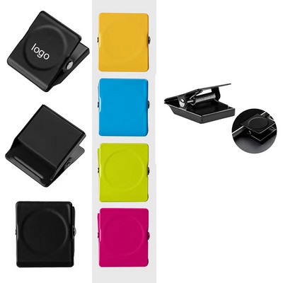 Magnetic Colored Metal Memo Clip