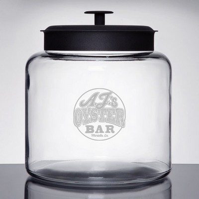 Anchor Hocking 88904 1 1/2 Gallon Glass Montana Jar with Metal Lid