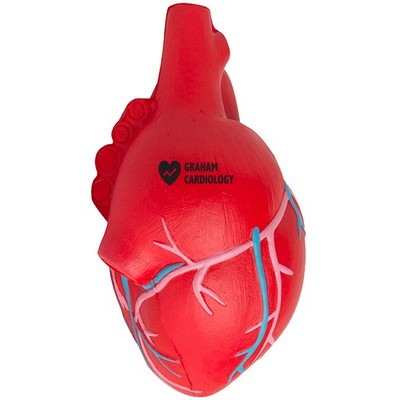 PU Anatomical Heart with Veins Stress Ball