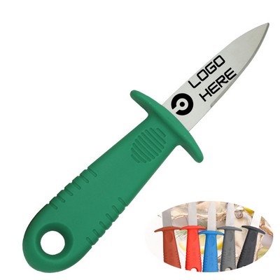 Stainless Plastic Handle Oyster Shucking Knife