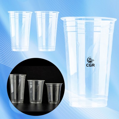 Single-Use Transparent PET Drinking Cups