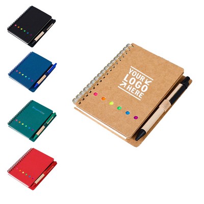 Spiral Notebook Pen Set