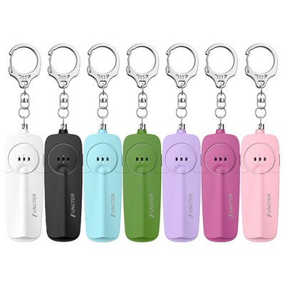 Portable Personal Alarm Key Chain Self Defense Safety Accessories For Women