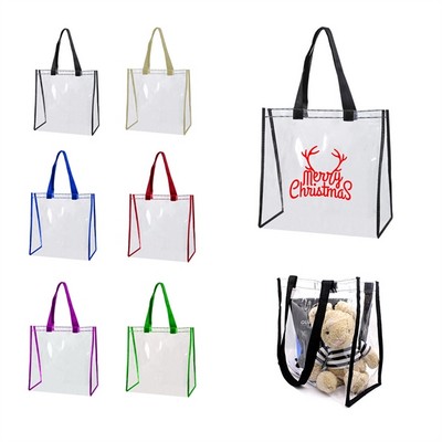 Clear Shopping Tote Bag