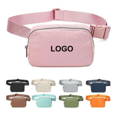 Adjustable Small Unisex Mini Belt Waist Bag