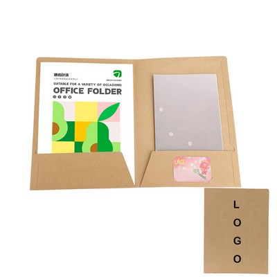 Pocket Folder Kraft Paper Folder