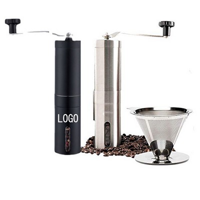 Stainless Steel Manual Coffee Grinder