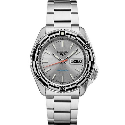 Seiko 5 Sports SS Automatic Silver Dial SE Watch