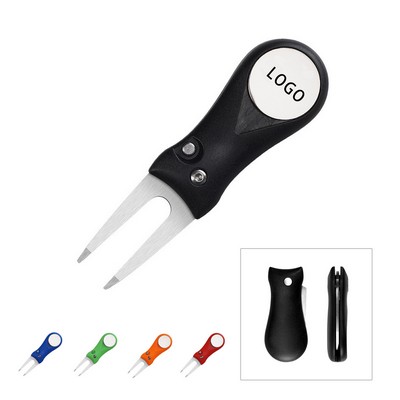 Foldable Golf Divot Tool