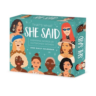 That's What She Said 2025 6.2" x 5.4" Box Calendar