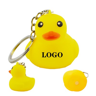 Yellow Duck Keychain