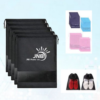 Drawstring Shoe Storage Bags for Dust-Proof Travel and Home Use