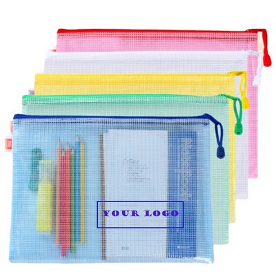 PVC Zippered Document Bag