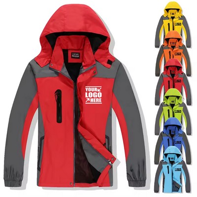 Unisex Hooded Waterproof Jacket