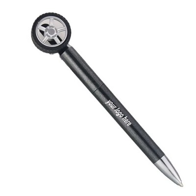 Tire Shaped Rotating Ballpoint Pen