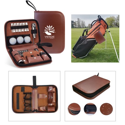 PU Golf Accessory Bag