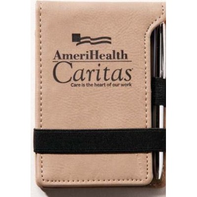 Mini Notepad -Dark Brown/Black