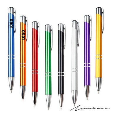 Metal Press Ballpoint Pen