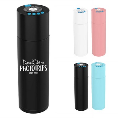 13.5oz Insulated Water Bottle w/ Speaker Lid