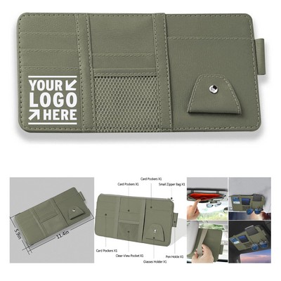 11.4" x 5.9" Auto Interior Accessories Pocket Organizer