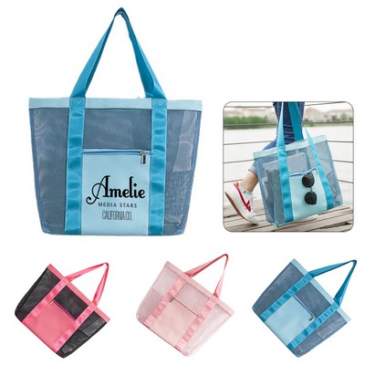 Mesh Beach Tote Bag