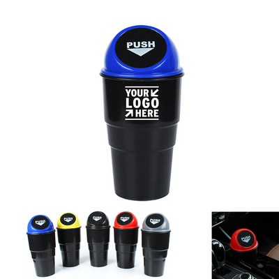 7.8'' X 3.3'' ABS Car Trash Can