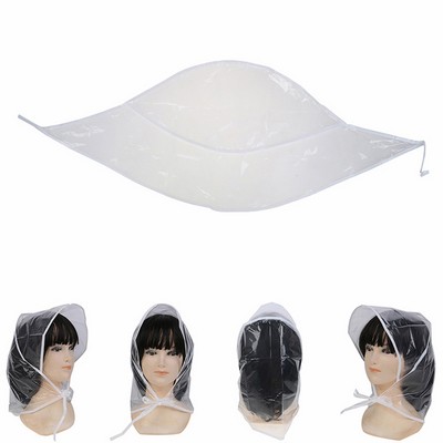 Waterproof Clear Rain Bonnet